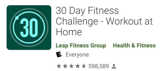 30 days fitnes challenge